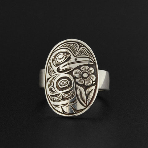 Hummingbird - Silver Ring