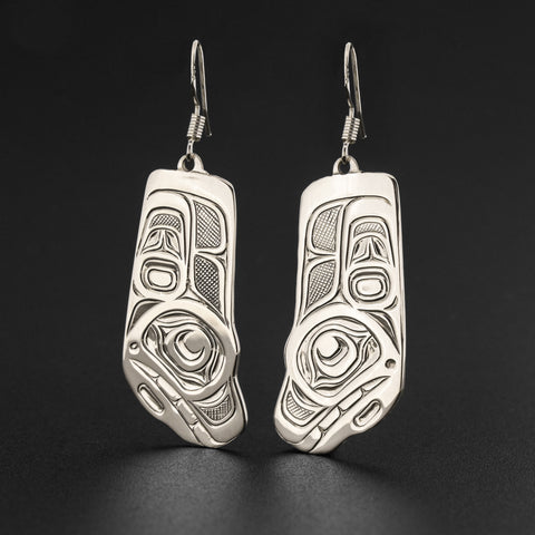 Killerwhale - Silver Earrings