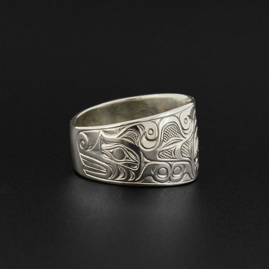 Sisiutl - Silver Ring