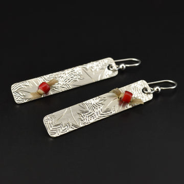 Devil's Club - Silver Earrings