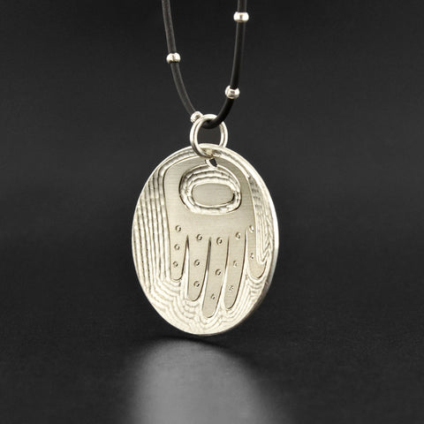 Healing Hand - Silver Pendant