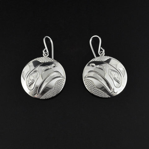 Eagle - Silver Earrings