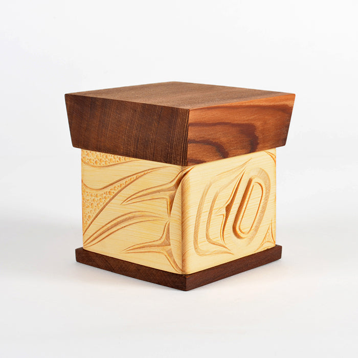 Eagle - Bentwood Box with Abalone