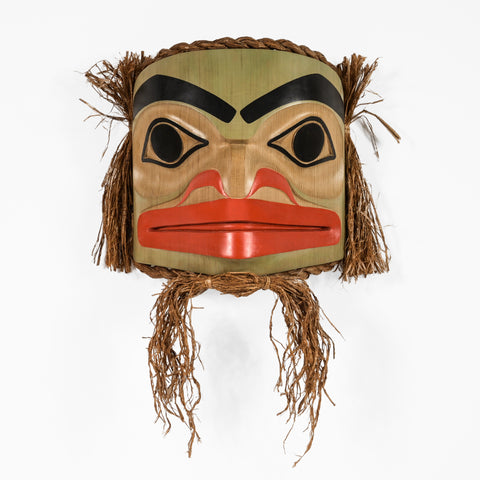 Frog - Red Cedar Mask