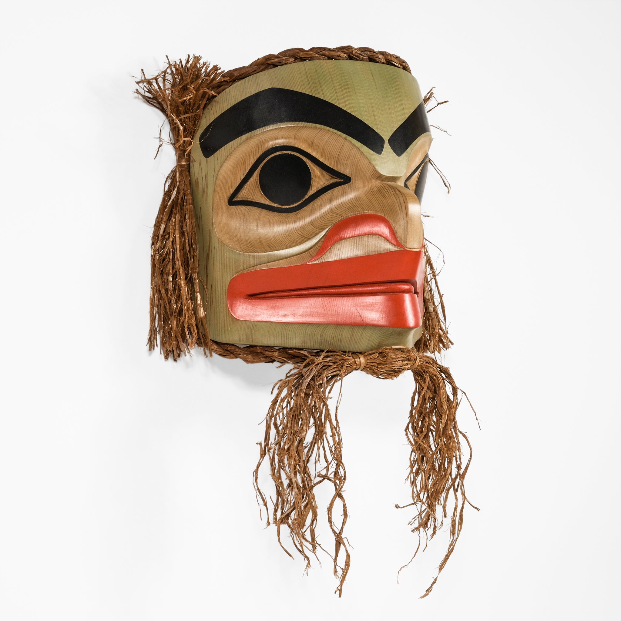 Frog - Red Cedar Mask – Lattimer Gallery