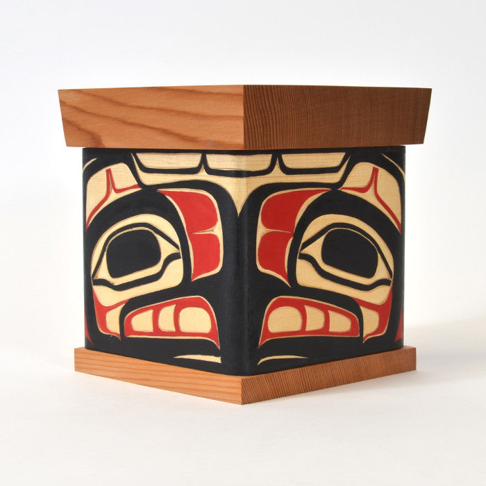 Eagle and Raven Steals the Light - Bentwood Box