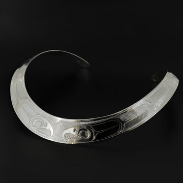 Eagles - Silver Collar Necklace