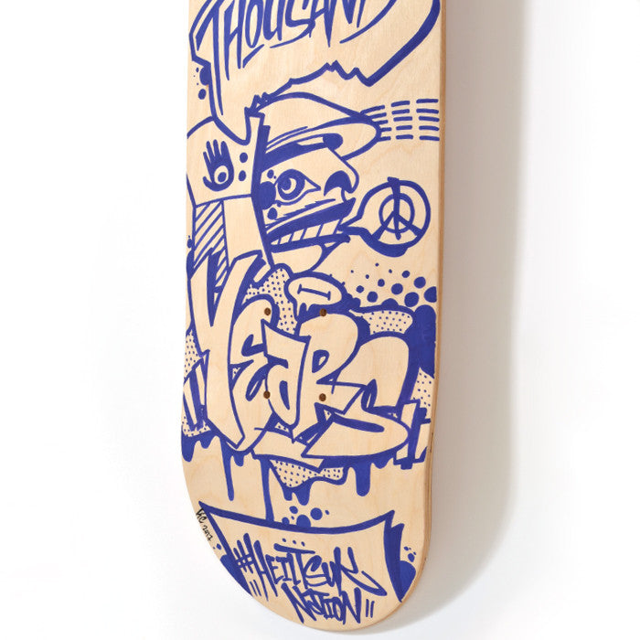 Cruising Thru 14k - Maple Skateboard Deck