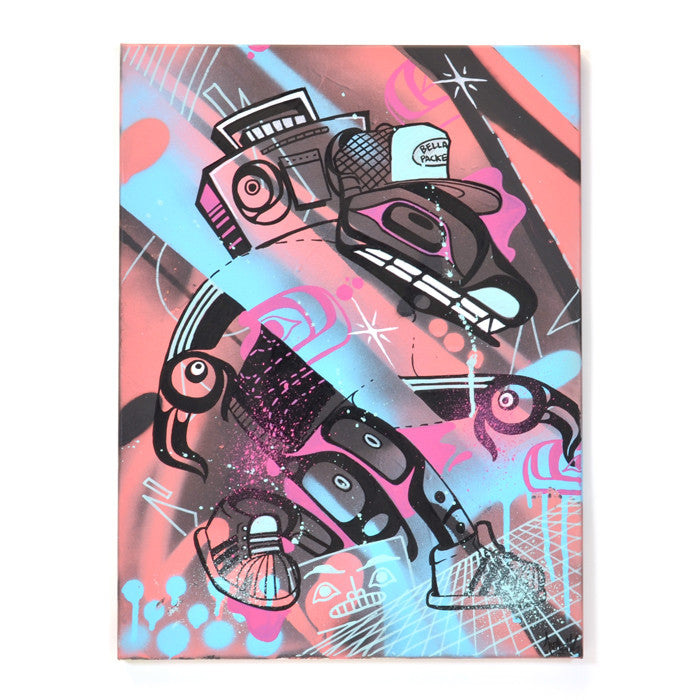 The B-Boy - Acrylic on Canvas