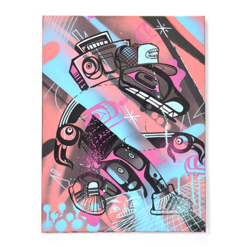 The B-Boy - Acrylic on Canvas