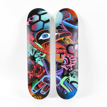 How the Raven Became Black - Maple Skateboard Decks