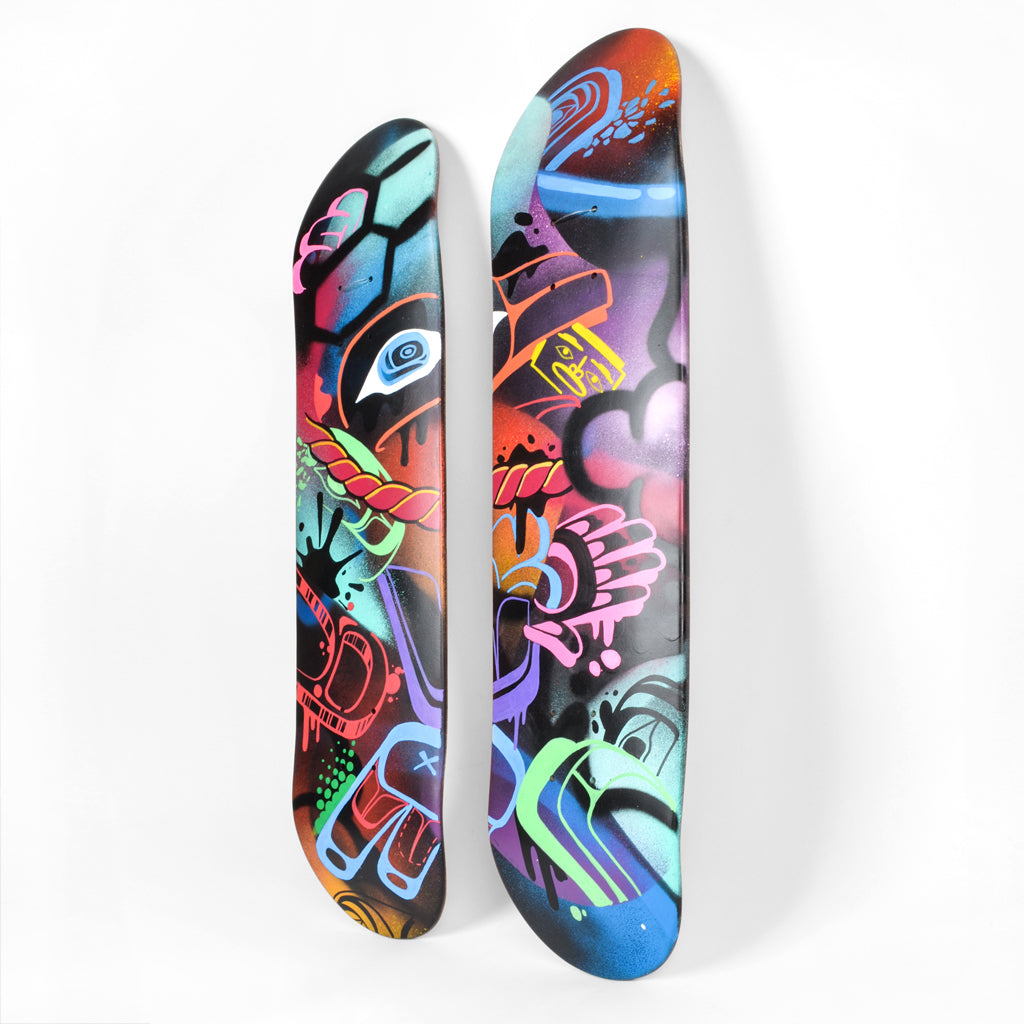 How the Raven Became Black - Maple Skateboard Decks
