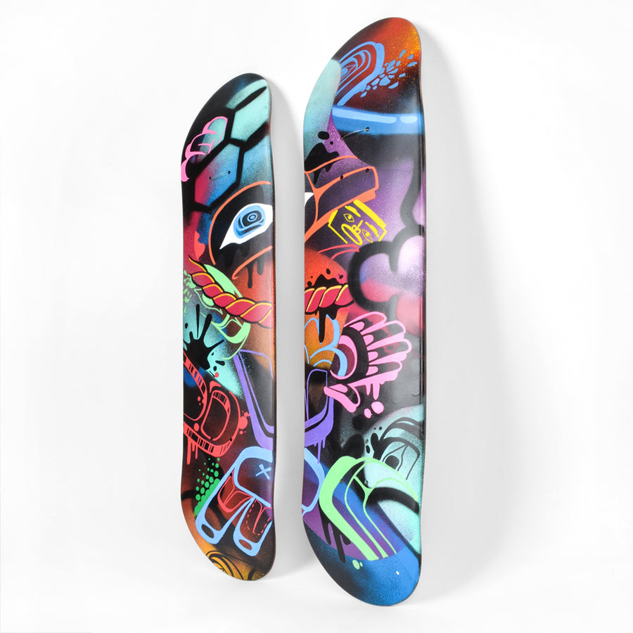 How the Raven Became Black - Maple Skateboard Decks