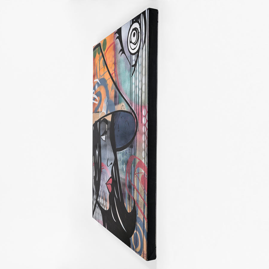 Iváɫ (Ghost) - Acrylic on Canvas