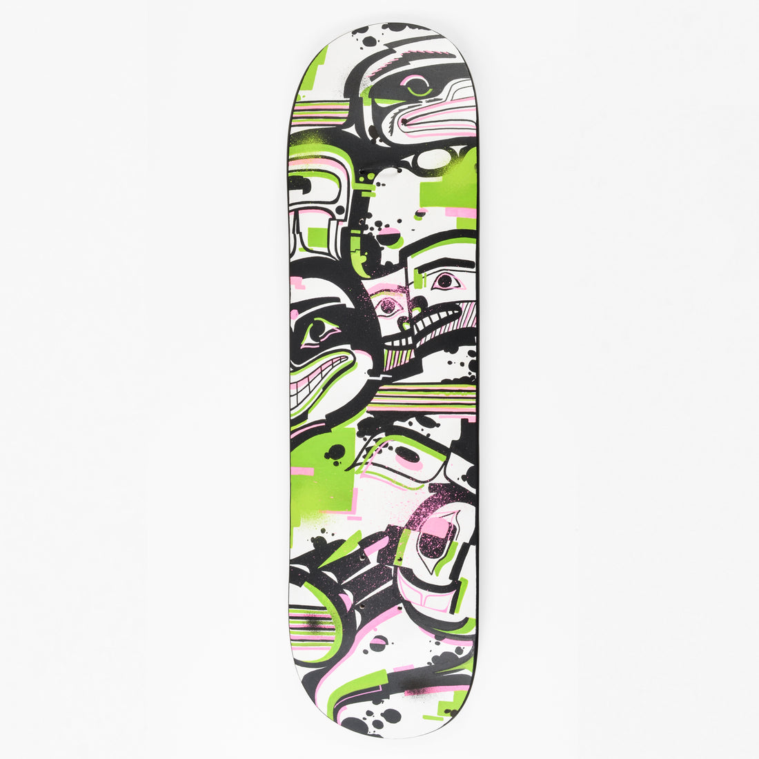 p̓ágḷíɫa (reshaped) - Maple Skateboard Deck