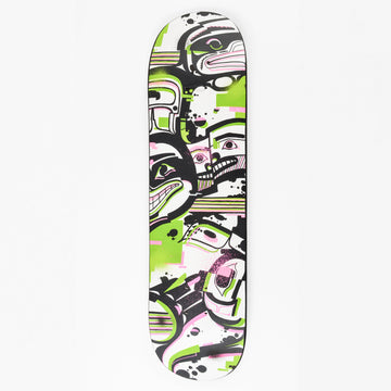 p̓ágḷíɫa (reshaped) - Maple Skateboard Deck