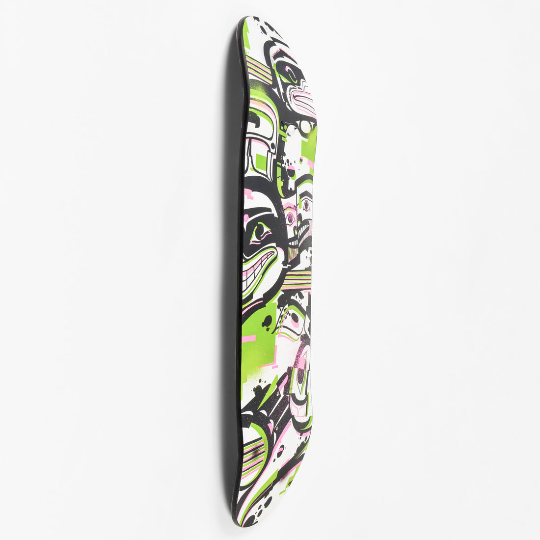 p̓ágḷíɫa (reshaped) - Maple Skateboard Deck