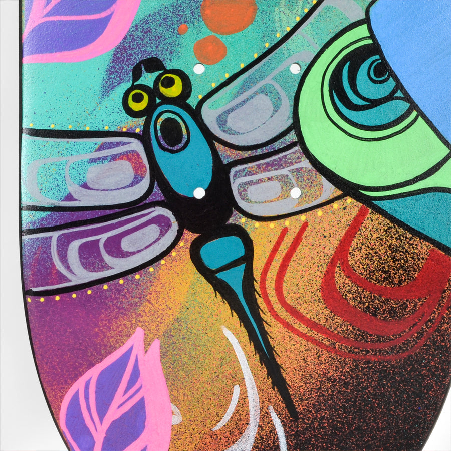 Sky Blue Poison - Maple Skateboard Decks