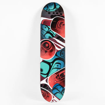 The Spirit Raven's Struggle - Skateboard Deck