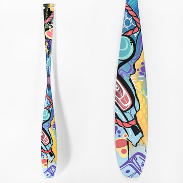 q̓úsʔit - Yellow Cedar Paddle