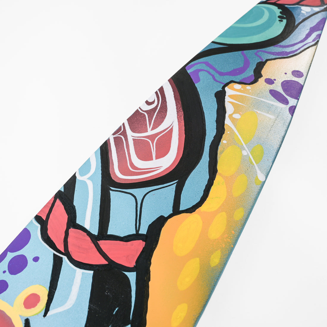 q̓úsʔit - Yellow Cedar Paddle