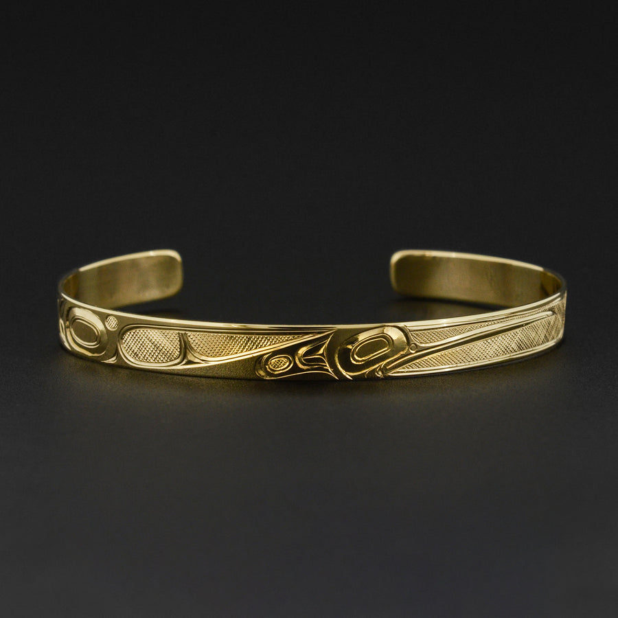 Hummingbird - 14k Gold Bracelet