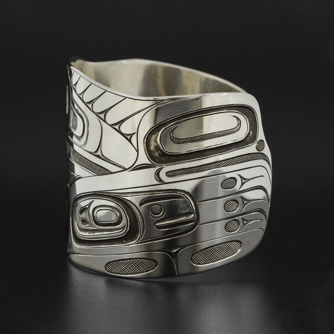 Ravens - Silver Bracelet