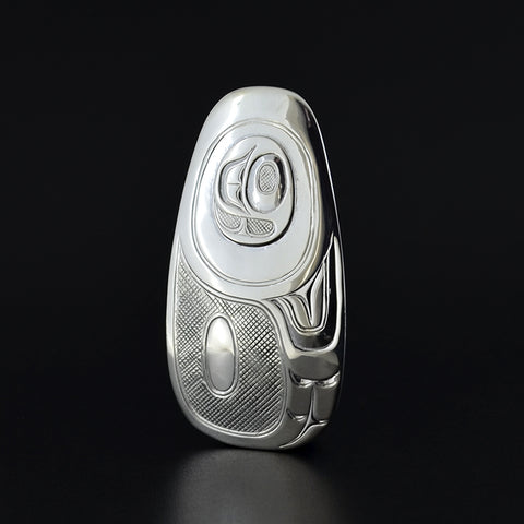 Abstract - Silver Pendant