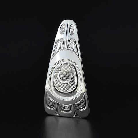 Abstract - Silver Pendant