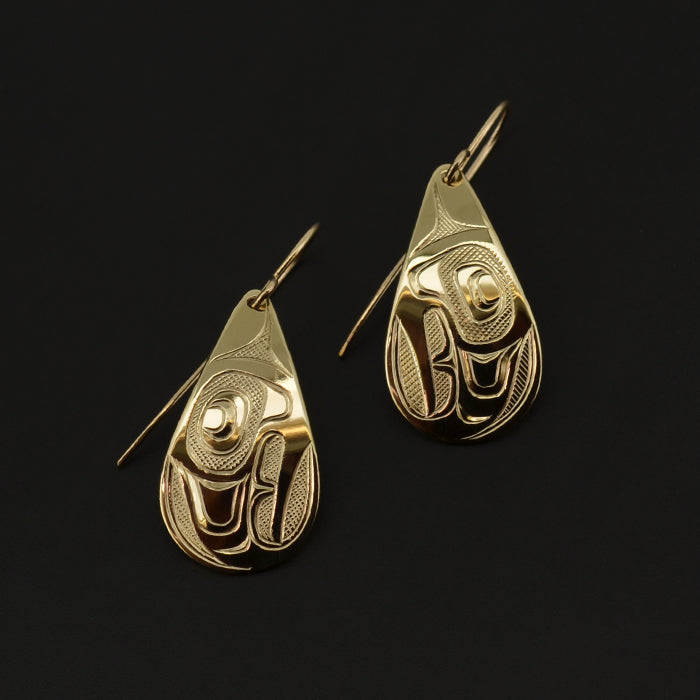 Eagles - 14k Gold Earrings
