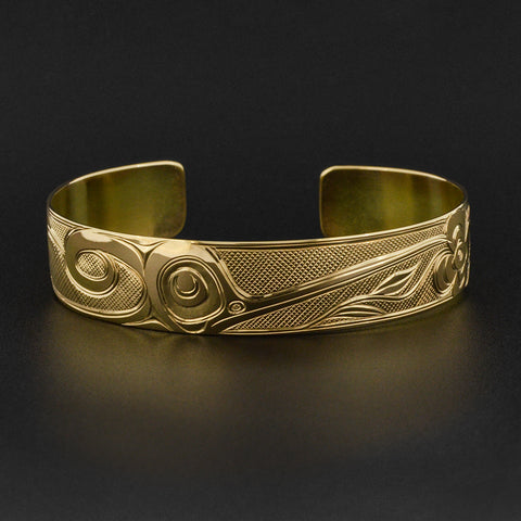 Hummingbird - 14k Gold Bracelet