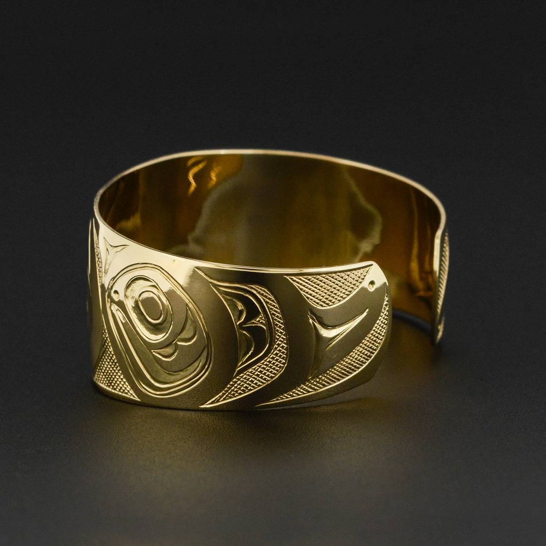 Reverse Eagles - 14k Gold Bracelet