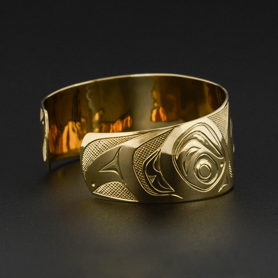Reverse Eagles - 14k Gold Bracelet