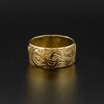 Eagles - 14k Gold Ring