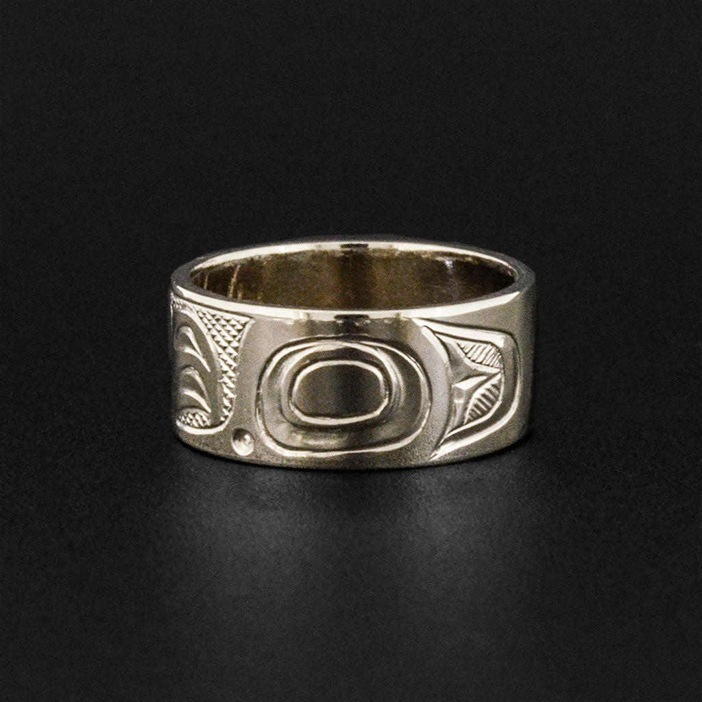 Eagle - Set of 14k White Gold Rings