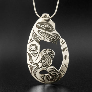 Otter - Silver Pendant