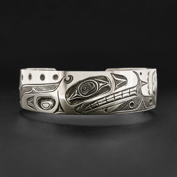 Killerwhale - Silver Bracelet