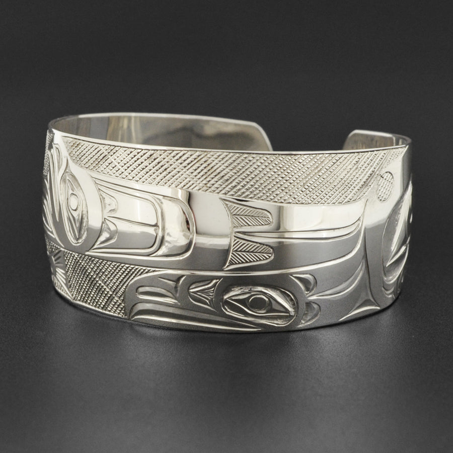 Five Kitlope Clans - Silver Bracelet