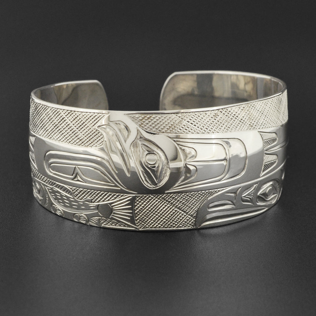 Five Kitlope Clans - Silver Bracelet