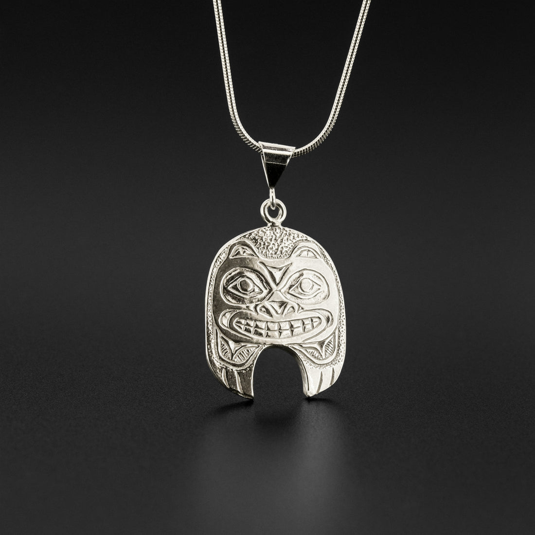 Bear - Silver Pendant