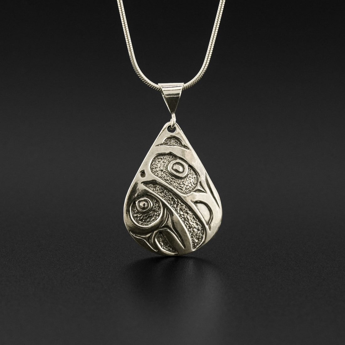 Raven - Silver Pendant