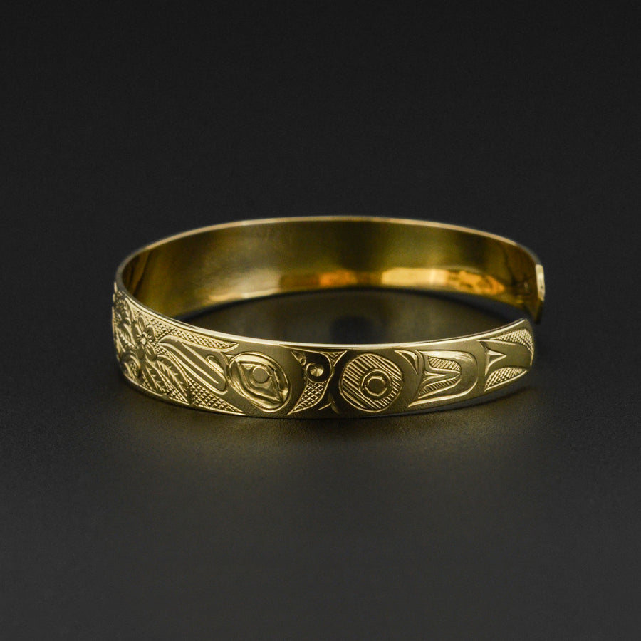 Hummingbirds - 14k Gold Bracelet