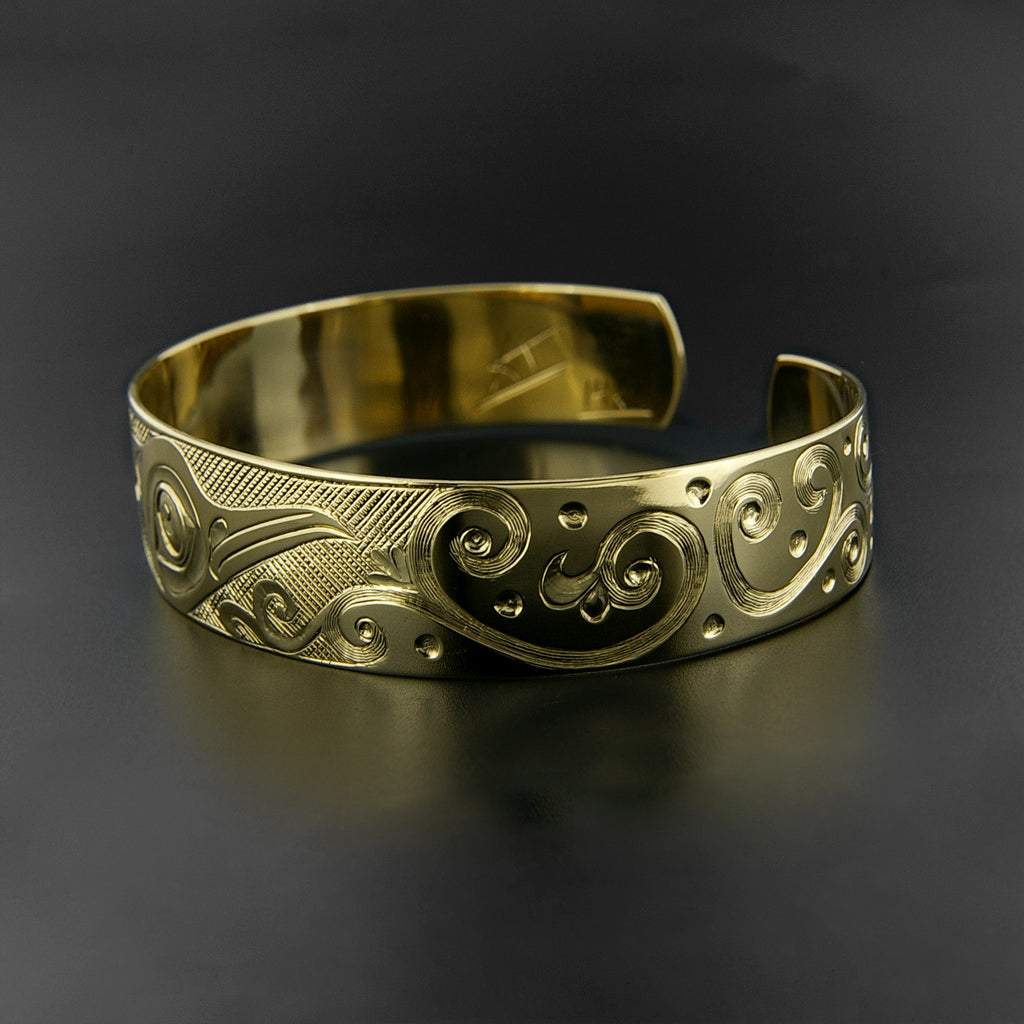 Hummingbird - 14k Gold Bracelet