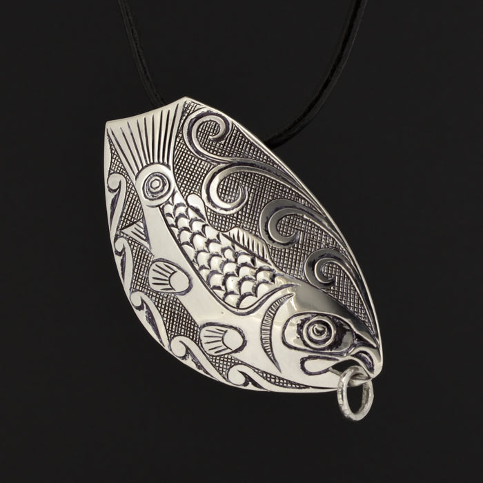 Lure of the Wild - Silver Pendant