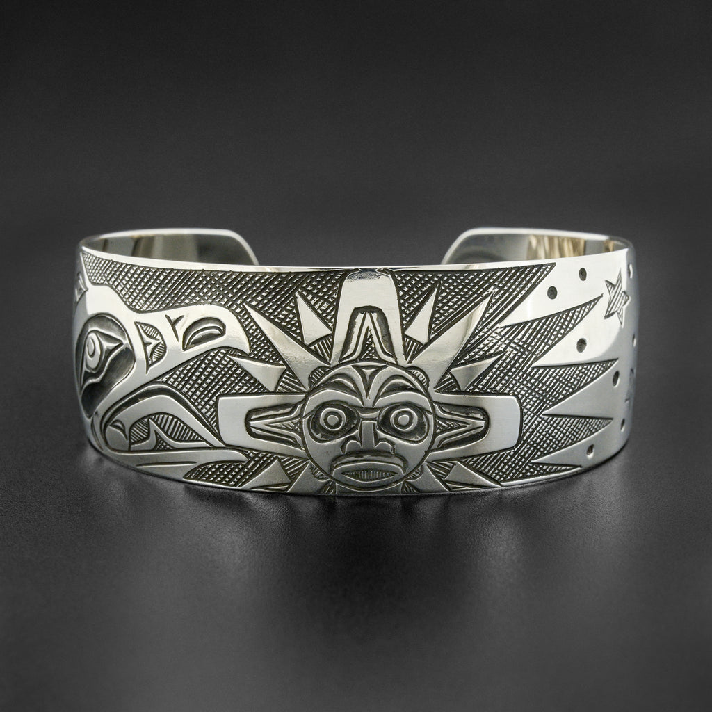 Celestial Bodies - Silver Bracelet