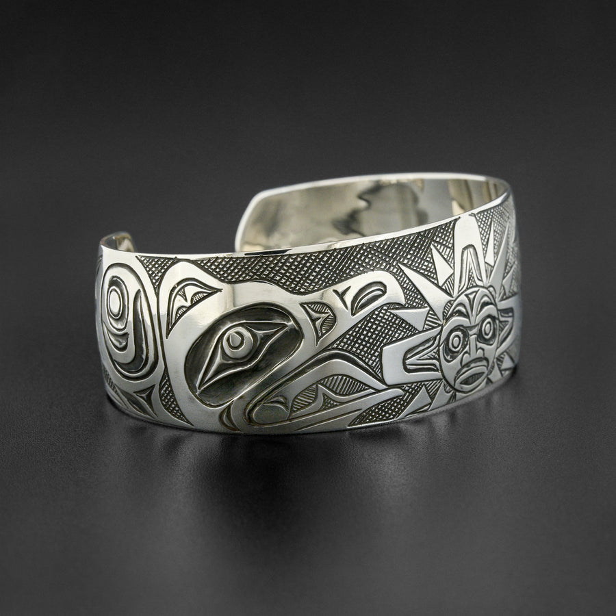Celestial Bodies - Silver Bracelet
