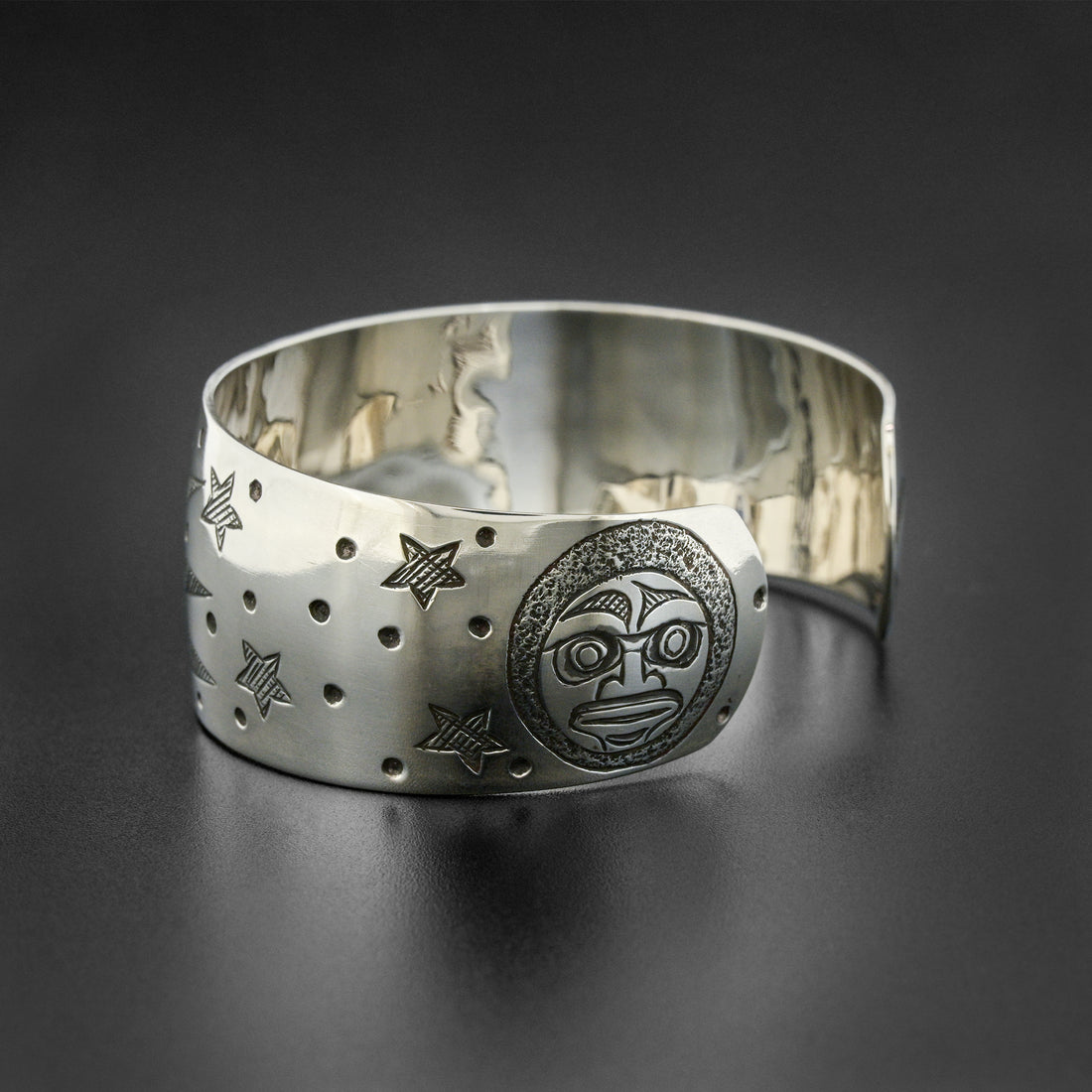 Celestial Bodies - Silver Bracelet