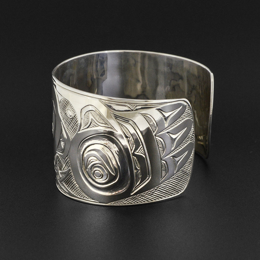Ravens - Silver Bracelet