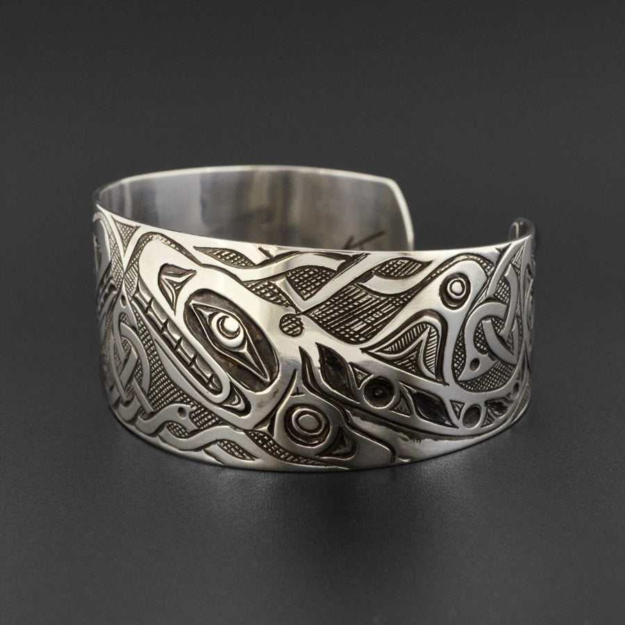 Killerwhales - Silver Bracelet