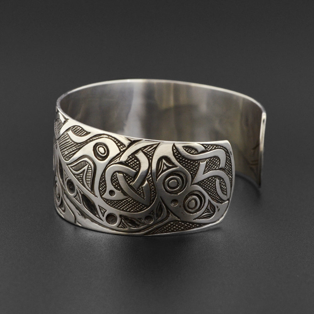 Killerwhales - Silver Bracelet